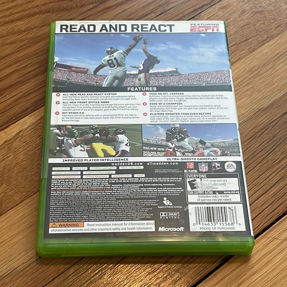 Madden 08 🎮 Xbox360 - Picture 4 of 5